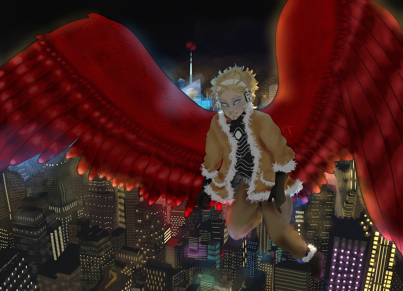 我的英雄学院霍克斯高清壁纸 1080P