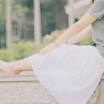 48张清新感女生下半身裙QQ头像合集