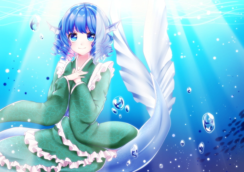 东方Project角色若鹭姬 720P高清动漫壁纸