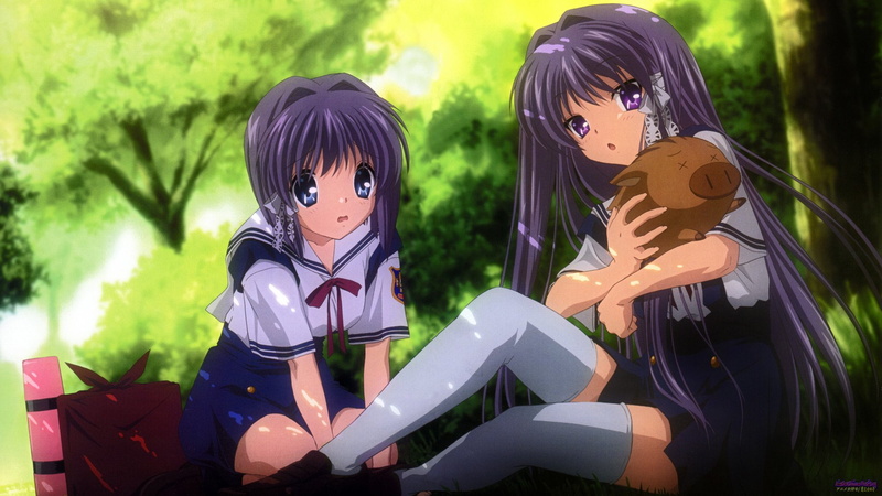 《Clannad》藤林姐妹绝美壁纸分享 高清1080P无水印