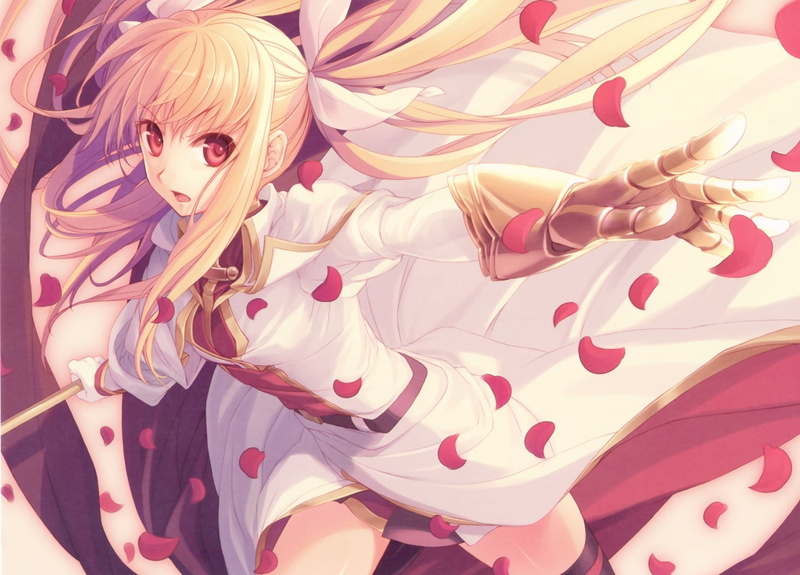 1080P魔法少女奈叶高清壁纸 菲特泰斯特罗莎来啦