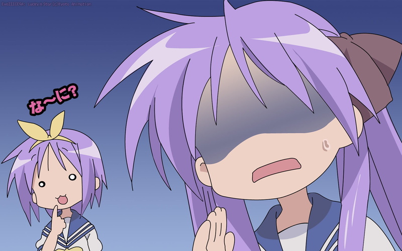 《幸运星》角色高清壁纸合集 紫粉配色户外氛围感拉满