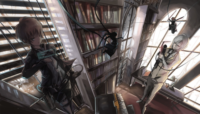 这组壁纸藏着《心理测量者》的刀光与书香