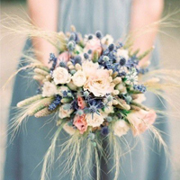 手捧花女生微信头像合集 36张唯美氛围感头像任你选