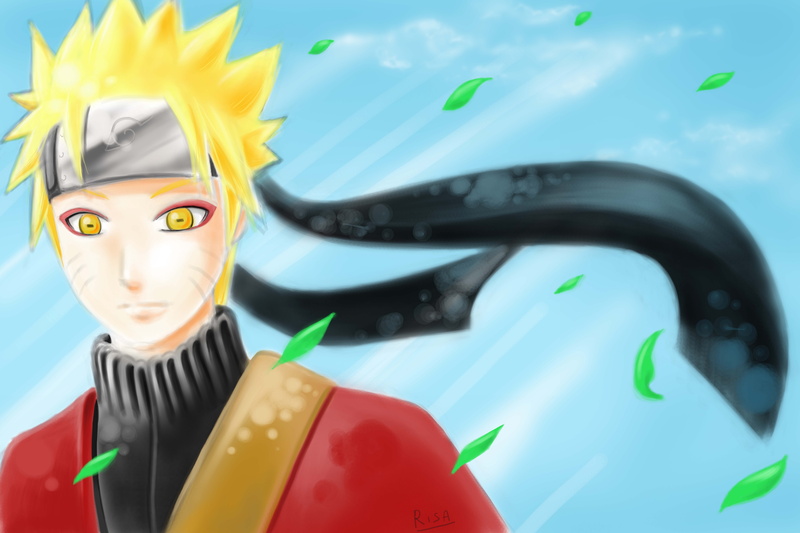 鸣人仙人模式8K壁纸合集