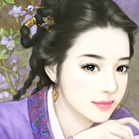 48张绝美古风漫画女生头像 适配QQ的古典氛围感女头