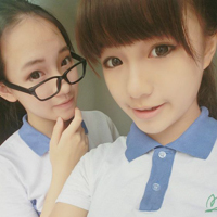 48张好看的初中女生校服QQ头像合集