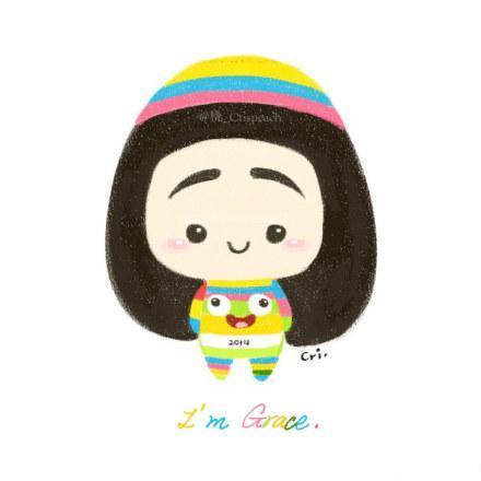 超治愈！这套软萌卡通人物表情太适合斗图了