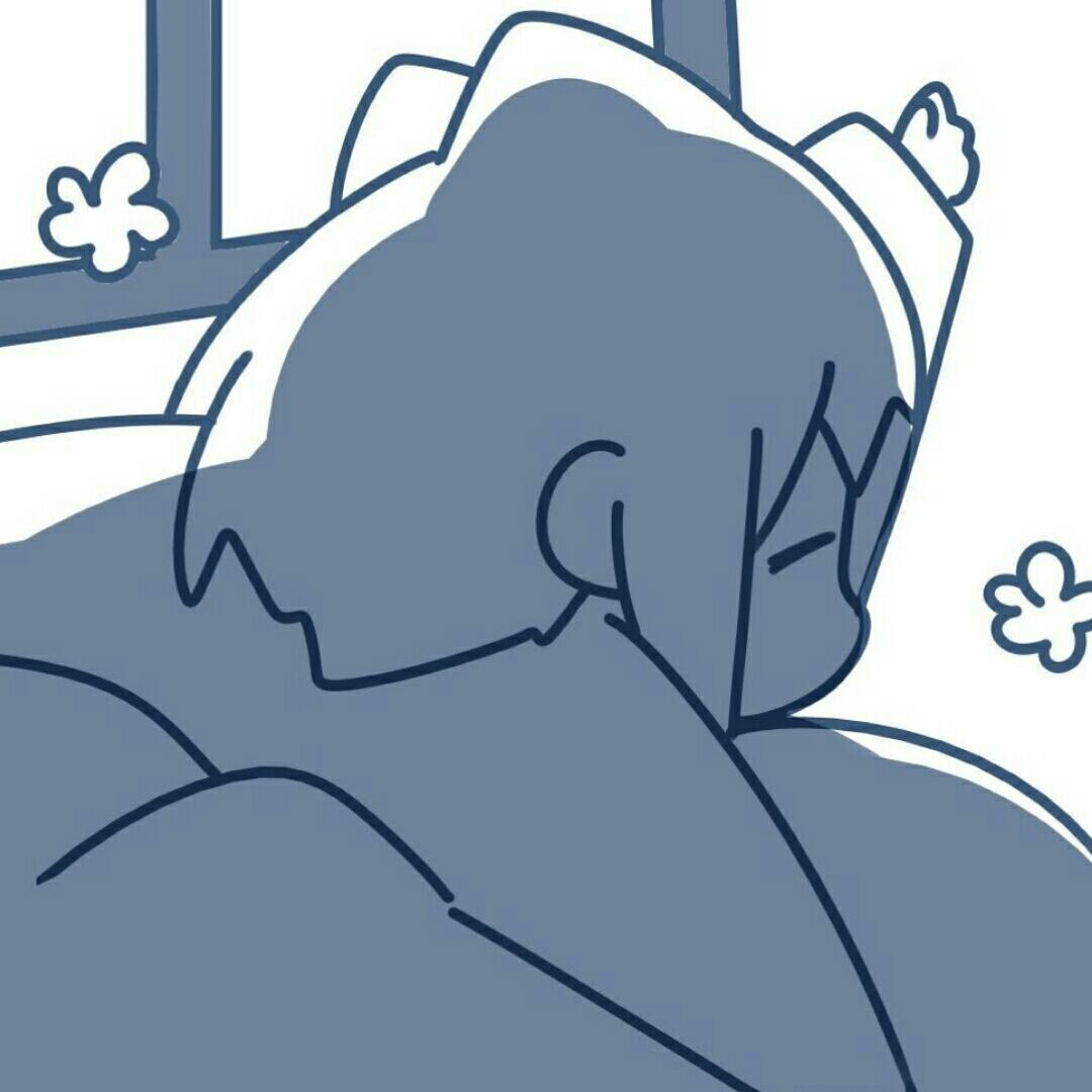 微信蓝色系一左一右情侣头像 10张合集来了