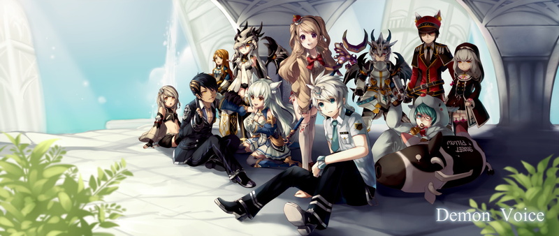 多款热门动漫游戏角色职场穿搭壁纸