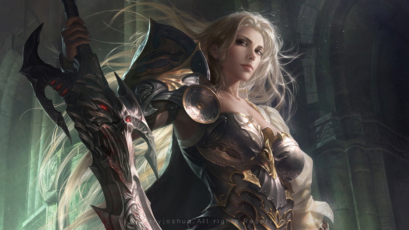 养眼的动漫武士少女壁纸合辑