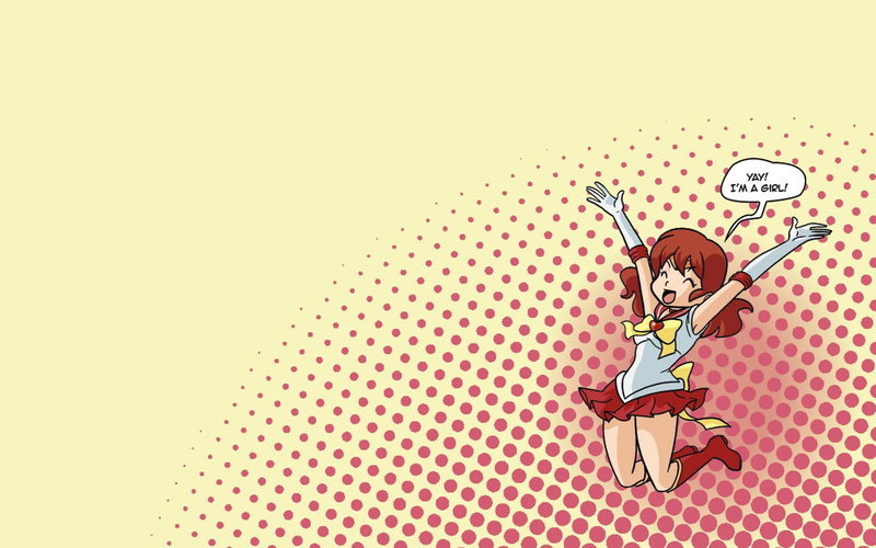 乱马1/2美少女战士跨次元cosplay壁纸合集