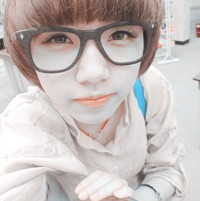 78张戴眼镜框的非主流女生头像合集