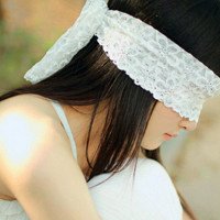 37张清新蒙眼女生唯美头像 氛围感拉满