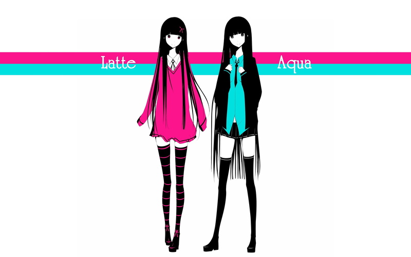 这套动漫少女配色穿搭壁纸太绝了