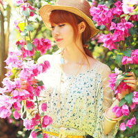 48张碎花小清新女生头像合集 氛围感拉满