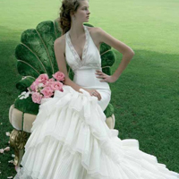 48张小清新婚纱照女生唯美头像合集