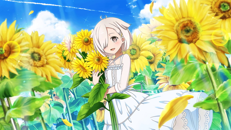 《勇者史织的2K向日葵壁纸｜结城友奈是勇者》