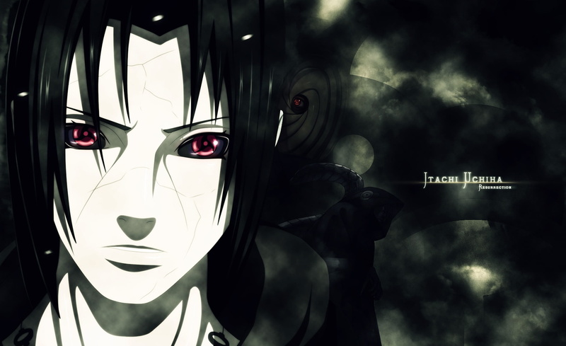 火影名场面壁纸！鼬和佐助的宿命对决太好磕了