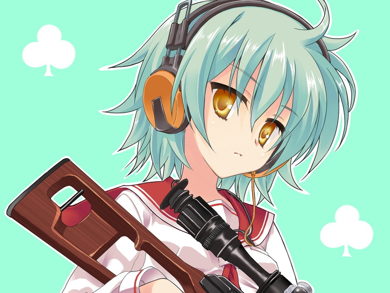 《绯弹的亚里亚》雷姬高清壁纸 720P高清无水印