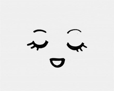 手绘极简风表情包合集