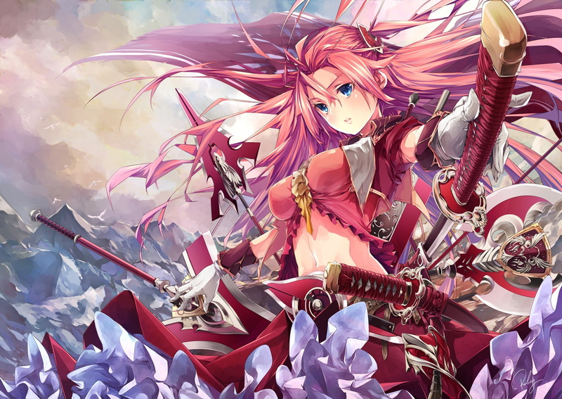 刀剑少女壁纸合集 高清好看还带细节