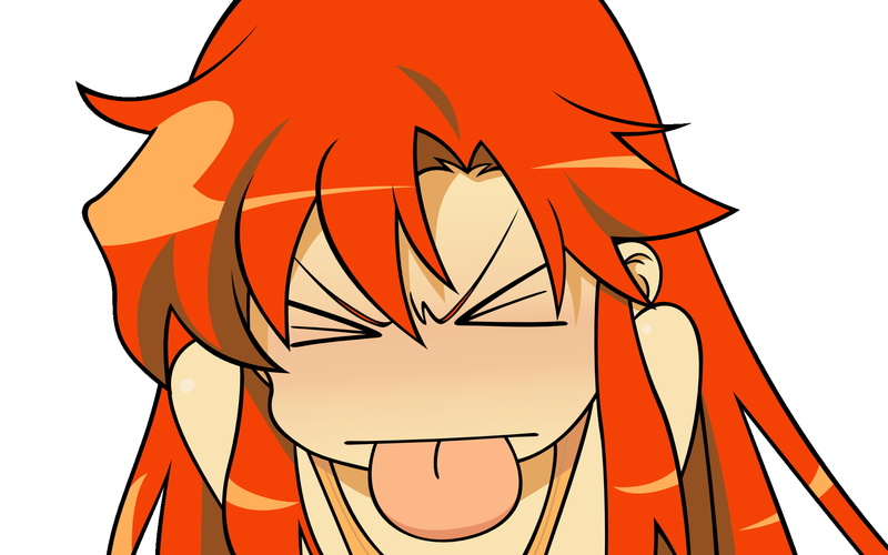 天元突破红莲螺岩高清壁纸 优子透明矢量素材