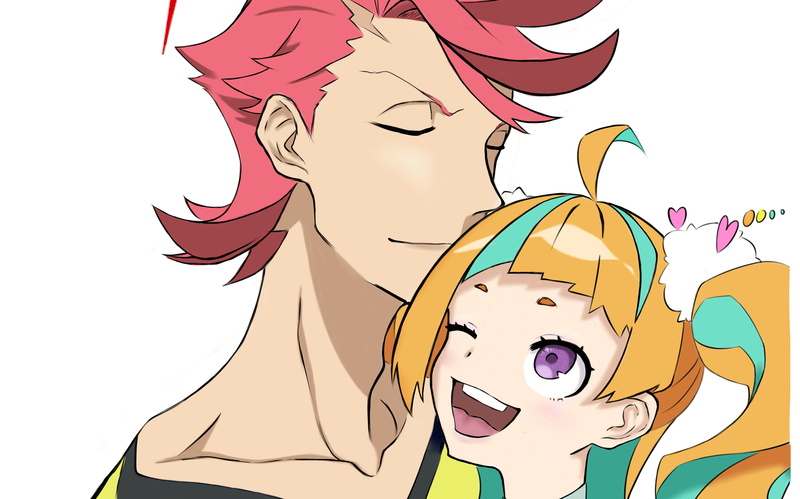 动漫壁纸安利：《羁绊者》高天原春与新山仁子高清壁纸