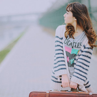 48张清新治愈系女生QQ头像 画风温柔又治愈