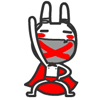兔兔Superma搞笑兔子表情包合集