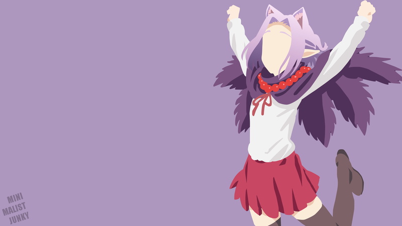 《宅男腐女恋爱真难》4K紫调动漫高清壁纸