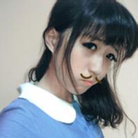 女生小胡子头像合集 22张可爱风格女生头像