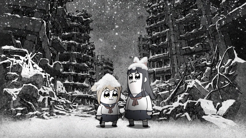 《POP TEAM EPIC》高清壁纸合集 皮皮美&波波子1080P版