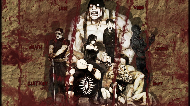 钢炼版七宗罪高清壁纸合集