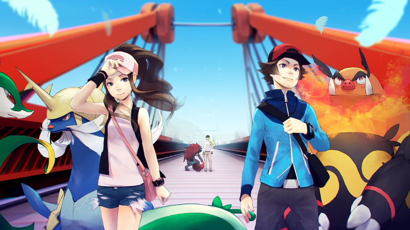 这组高清壁纸的主角们正在享受悠闲日常