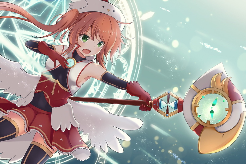 这组壁纸的主角都来自《千年战争爱吉斯》