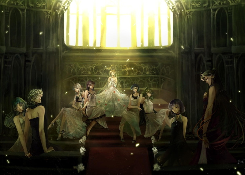 美少女战士壁纸上新！水手金星水手水星氛围感拉满