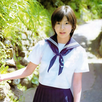 48张清新校服女生头像合集 适合当QQ头像的唯美风格