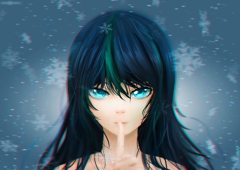 冬日原创动漫少女壁纸合集