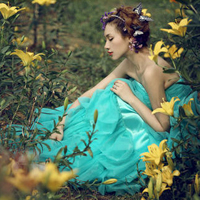 48张超好看的风景女生QQ头像合集