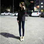 女生全身站姿头像合集！34张酷感十足的新潮女生头像