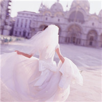 女生穿婚纱QQ头像合集 47张好看的头像素材