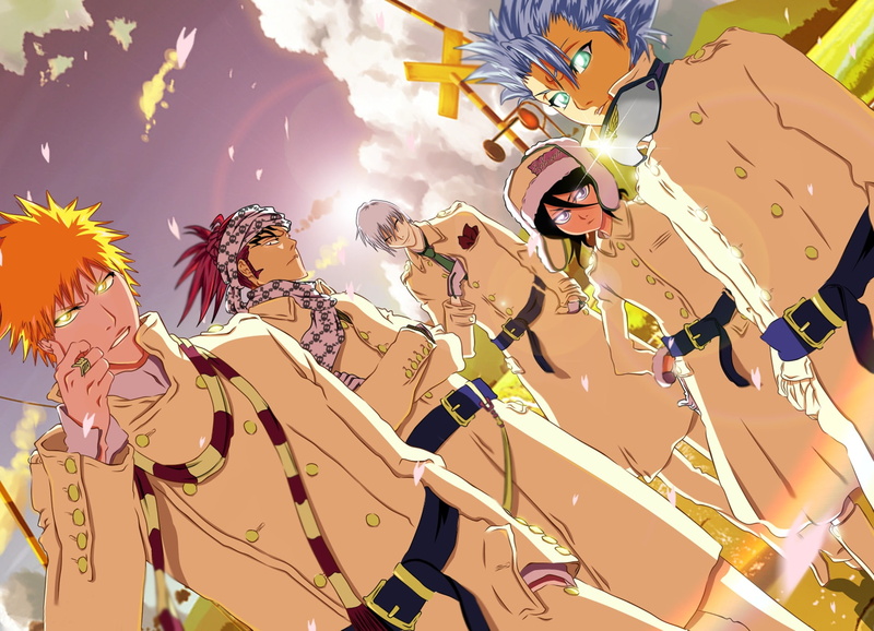 《死神》人气角色高清壁纸合集 黑崎一护朽木露琪亚等主角团亮相