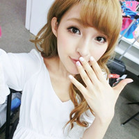 48张卷发时尚女生QQ头像 真实好看的美女头像合集