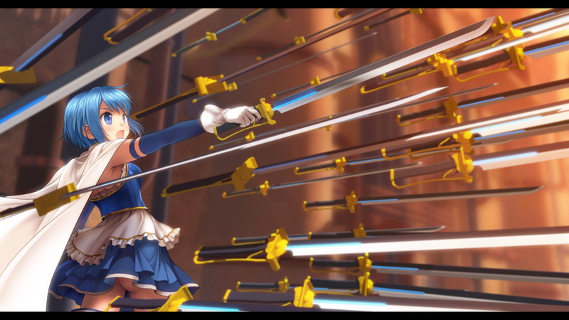 蓝发波波头动漫战士壁纸 高清1080P