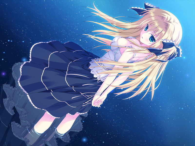 《架向星空之桥》七森星罗动漫少女壁纸 高清720P