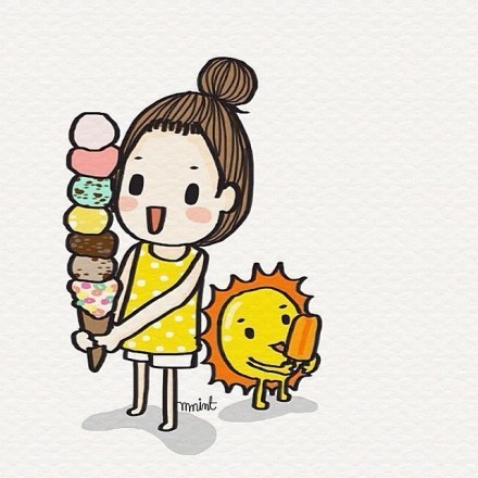 适合小女生的治愈生活心态表情包合集