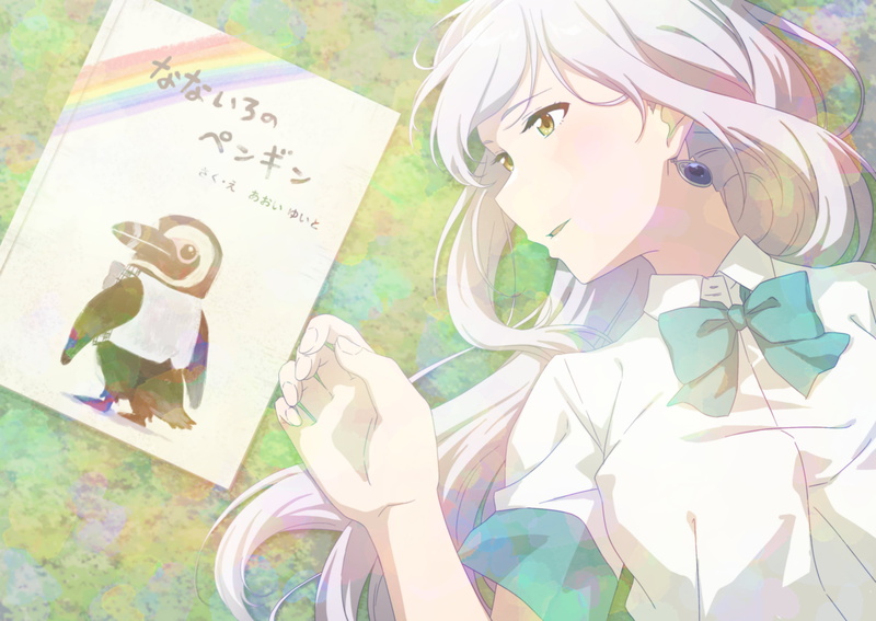 《色彩世界的少女 高清动漫壁纸分享》