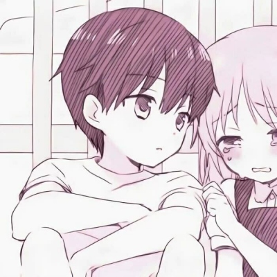 emo时刻有你相伴！这组动漫情侣头像太戳人了