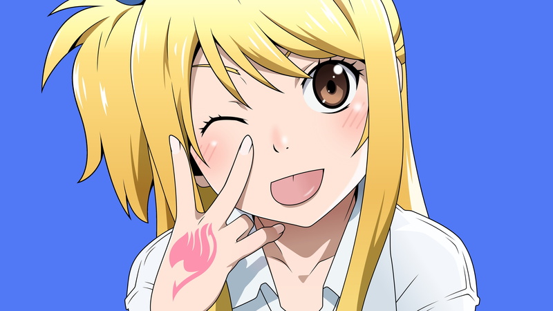 妖精的尾巴4K高清壁纸来袭 二次元少女氛围感拉满